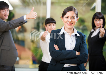 Female leader Female leader 5757282