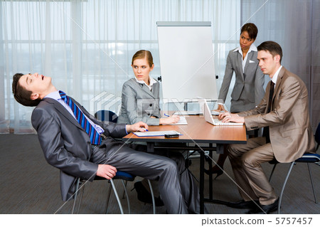 Sleeping at work Sleeping at work 5757457