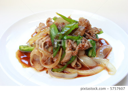 烤豬肉薑 5757607