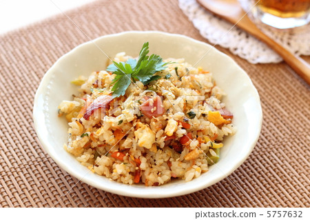 健康的五眼炒飯 健康的五眼炒飯 5757632