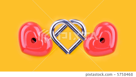 Two red locks 5758468