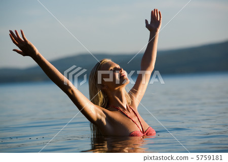 Enjoying water Enjoying water 5759181