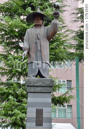 Ieyasu Deogawa（東京都墨田區）的青銅雕像 5761693
