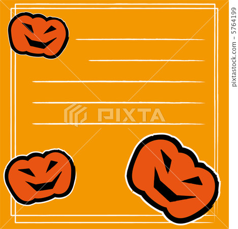 Pumpkin note - Stock Illustration [5764199] - PIXTA
