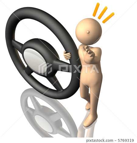 3DCG illustration of traffic safety 3DCG illustration of traffic safety 5769319
