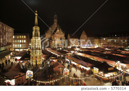 紐倫堡的聖誕市場 5770314