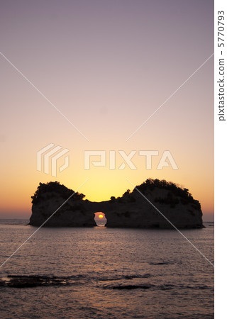 Sunset in Kunishitsima 5770793