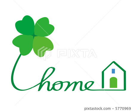 四片葉子和家庭簡單的設計 四片葉子和家庭簡單的設計 5770969