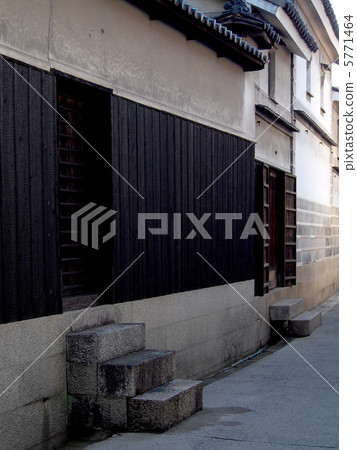 Stone steps of Kurashiki Aichi district 5771464