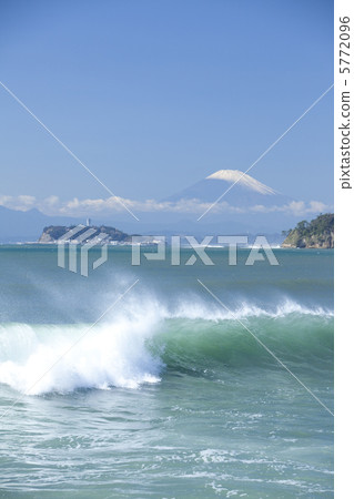 江之島和富士山 江之島和富士山 5772096