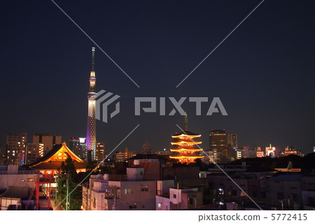 淺草的夜景 5772415
