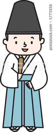 Shinto priest 5773856