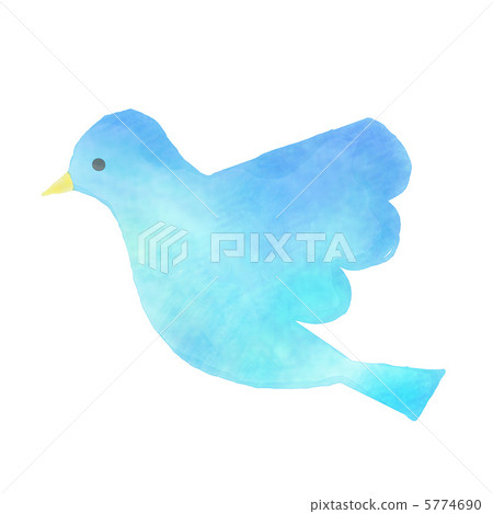 Blue bird illustration 5774690