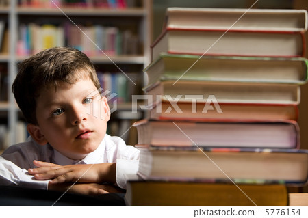 Pupil in library Pupil in library 5776154
