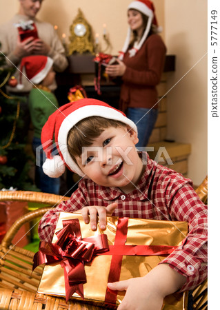 Boy with present Boy with present 5777149