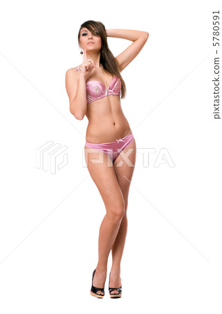 Attractive young brunette girl Attractive young brunette girl 5780591