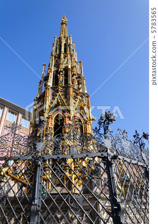 Germany Nuremberg beautiful fountain 5783565