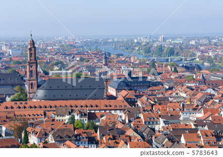 Streets of Heidelberg in Germany 5783643
