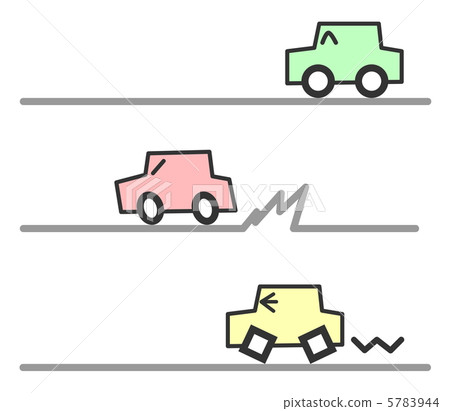 The car is running. 5783944