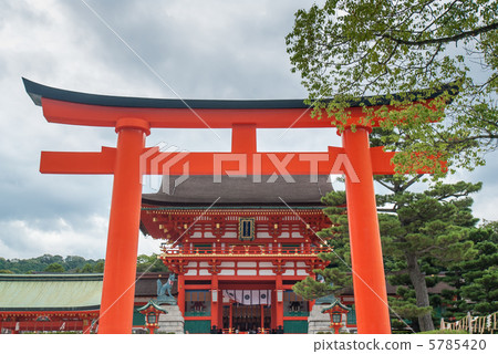 Fushimi Inari Taisha Otorii and Tomonomon Fushimi Inari Taisha Otorii and Tomonomon 5785420