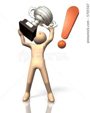 3DCG勝利的例證 5785587