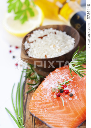 rice, fish and white wine rice, fish and white wine 5786448