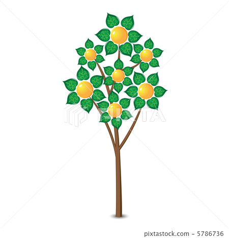 Abstract lemon tree Abstract lemon tree 5786736