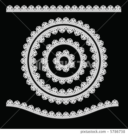 Ornamental round lace Ornamental round lace 5786738