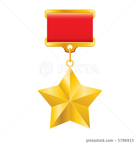 Gold star award Gold star award 5786915