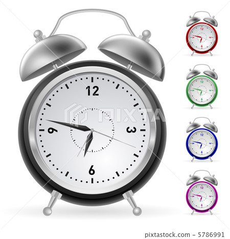 Realistic colorful clock Realistic colorful clock 5786991