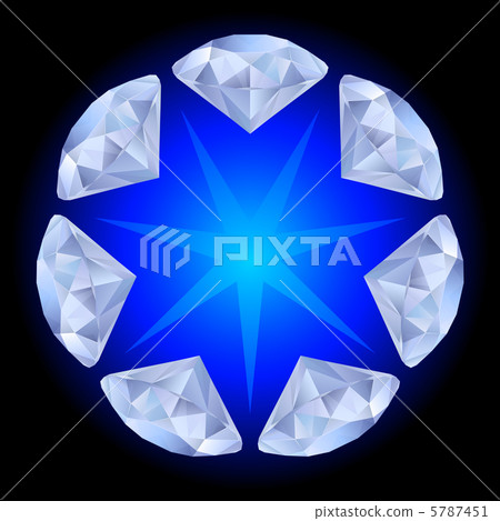 Realistic diamonds pattern Realistic diamonds pattern 5787451