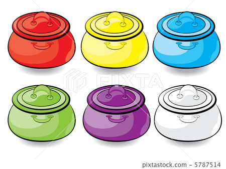 Cartoon colorful casserole 5787514
