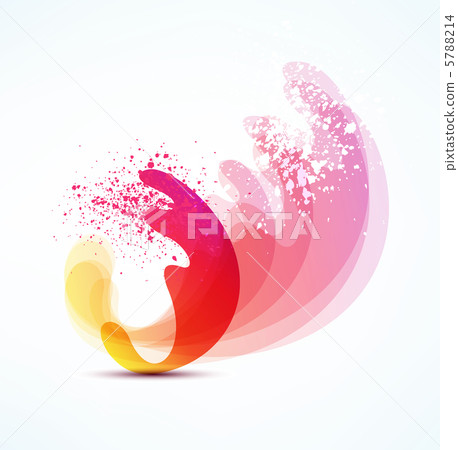 futuristic wave. background for design 5788214