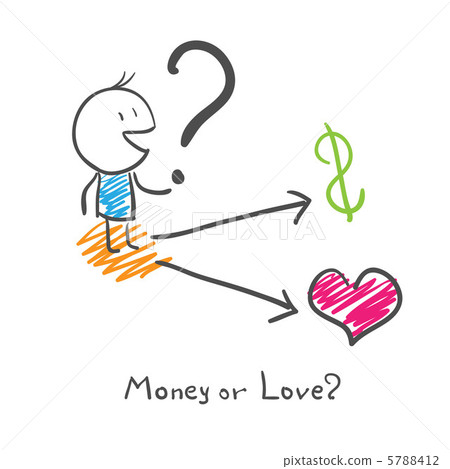 A man chooses money or love? 5788412