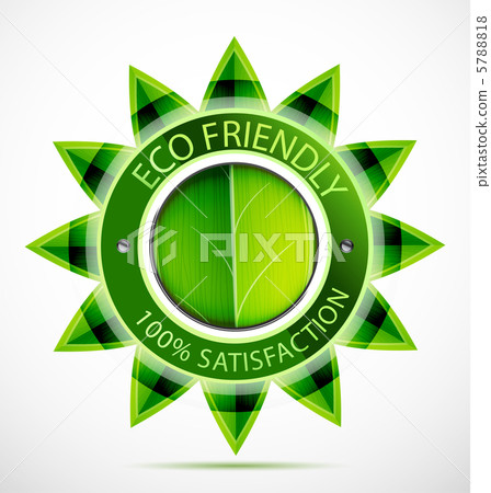 Eco friendly flower label 5788818