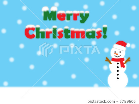 Snowman's message card Snowman's message card 5789605