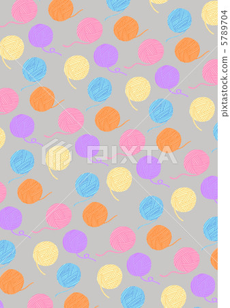 Cute pattern of fluffy wool 5789704