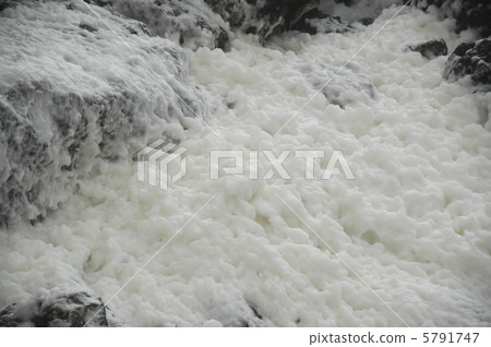 Sea of Japan / Wave of flowers 5 in winter 5 5791747