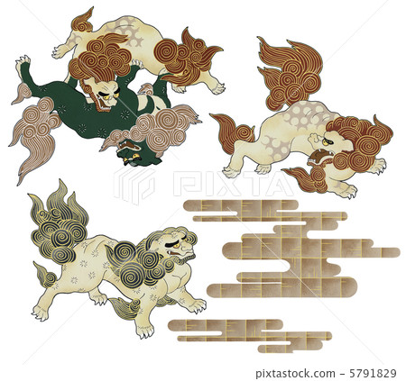 Shishi Japanese lion 5791829