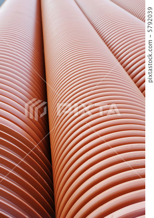Plumbing tubes close-up..Plumbing tubes close-up.Plumbing tubes close-up. 5792039