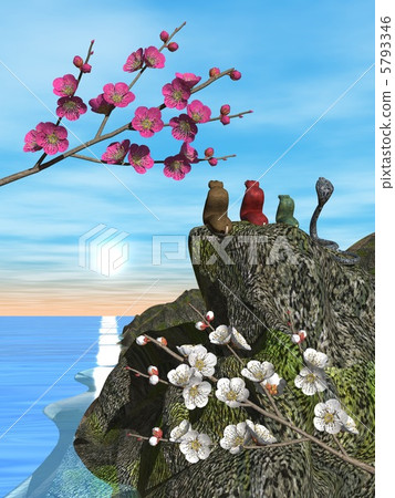 新年賀卡7 b 5793346