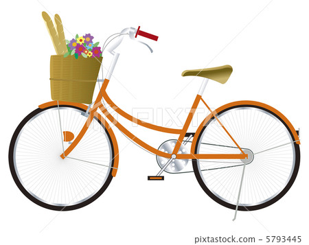 自行車與花 5793445