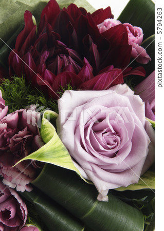 Autumn colored flower arrangement up 1 5794263