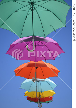 五顏六色的傘 五顏六色的傘 5794642