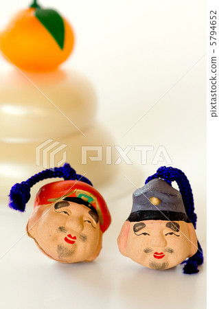 Stock Photo: daikokuten, the god of wealth, happy new year