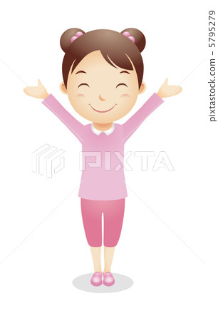 Girls' child illustration Girls' child illustration 5795279