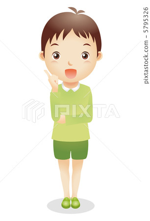 Male child illustration Male child illustration 5795326