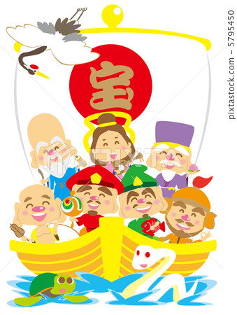 歲月笑臉七幸運神的寶藏船 5795450