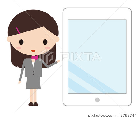 平板信息女性 平板信息女性 5795744