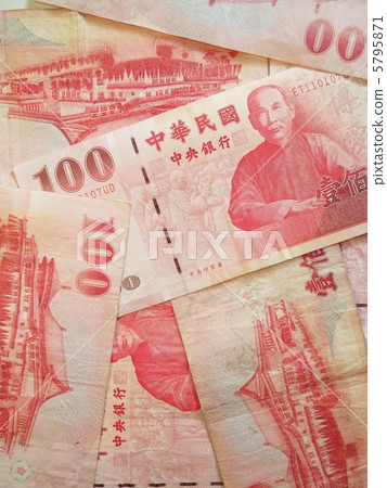 Foreign banknotes (China (Taiwan) yuan, Taiwan dollar) Foreign banknotes (China (Taiwan) yuan, Taiwan dollar) 5795871